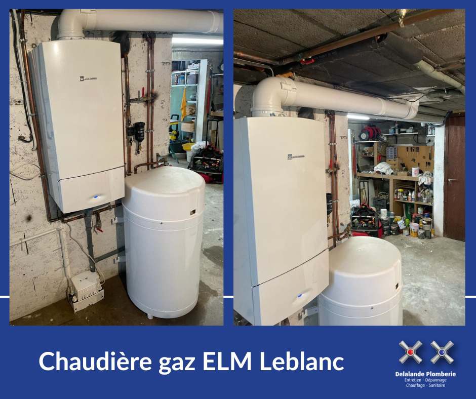 Delalande Plomberie - Chaudière gaz ELM Leblanc