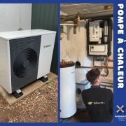Delalande Plomberie -> Installation d'une pompe à chaleur