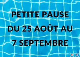 Pause estivale pour Delalande Plomberie