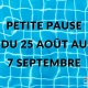 Pause estivale pour Delalande Plomberie