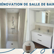 Rénovation de salle de bain par Delalande Plomberie