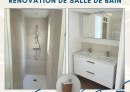 Rénovation de salle de bain par Delalande Plomberie