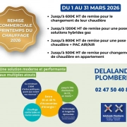Remise commerciale PRINTEMPS DU CHAUFFAGE du 1er mars au 31 mars 2026