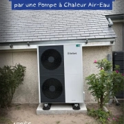 Changement d'une chaudière à fioul par une pompe à chaleur Air-Eau - Après