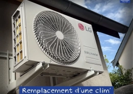 Remplacement dune clim' - APRÈS